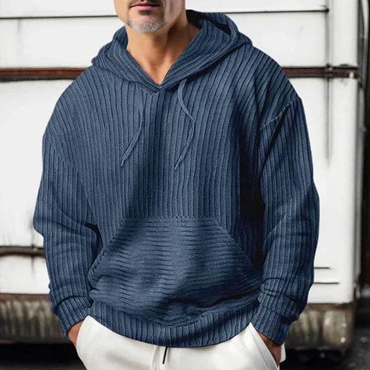 Riven - Heritage Corduroy Pullover Hoodie | By Julian & Claire Toronto