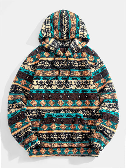 Billy - Ethnic Pattern Hoodie | By Julian & Claire Toronto