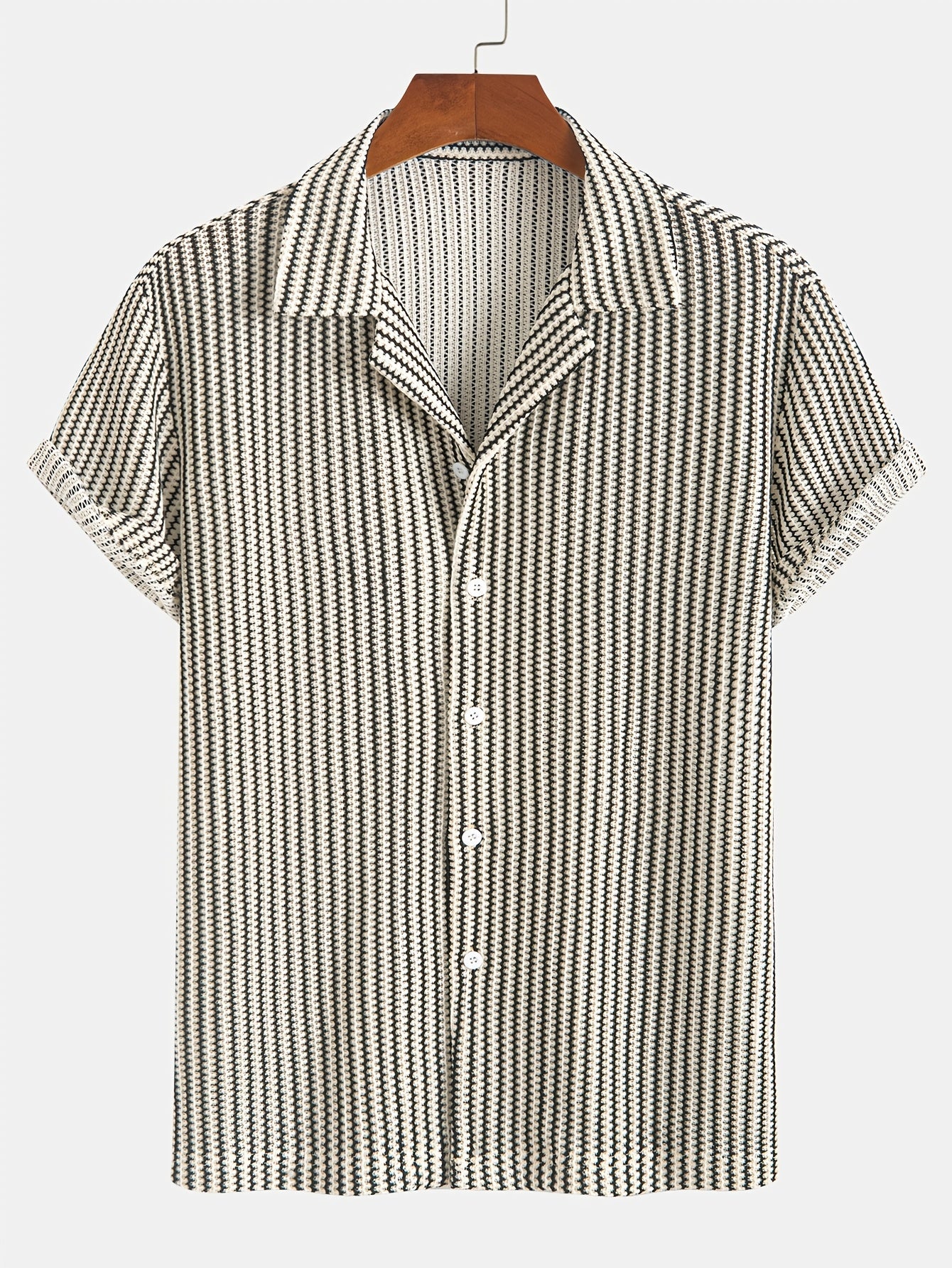 Tatum - Refined Striped Button-Up Shirt | By Julian & Claire Toronto