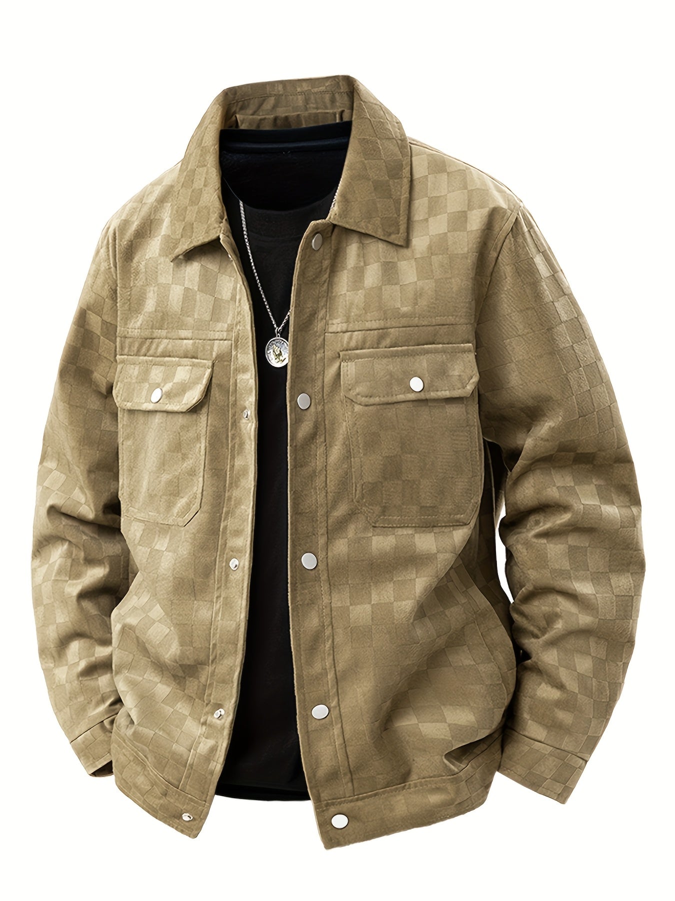 Xavi - Timeless Check Pattern Jacket | By Julian & Claire Toronto