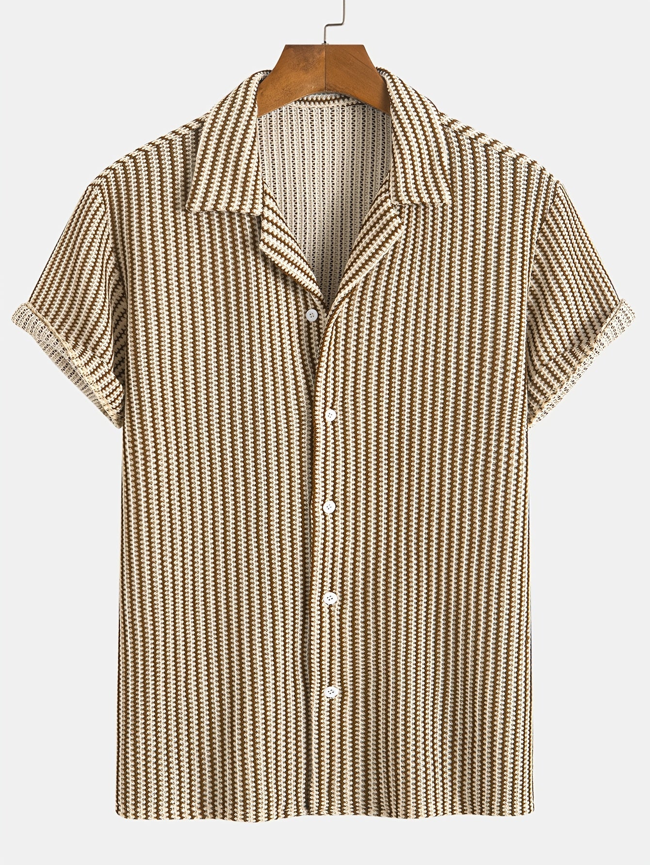 Tatum - Refined Striped Button-Up Shirt | By Julian & Claire Toronto