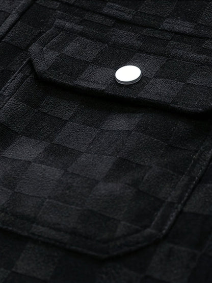 Xavi - Timeless Check Pattern Jacket | By Julian & Claire Toronto