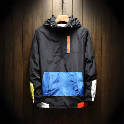 Walden - Color Block Half-Zip Windbreaker | By Julian & Claire Toronto