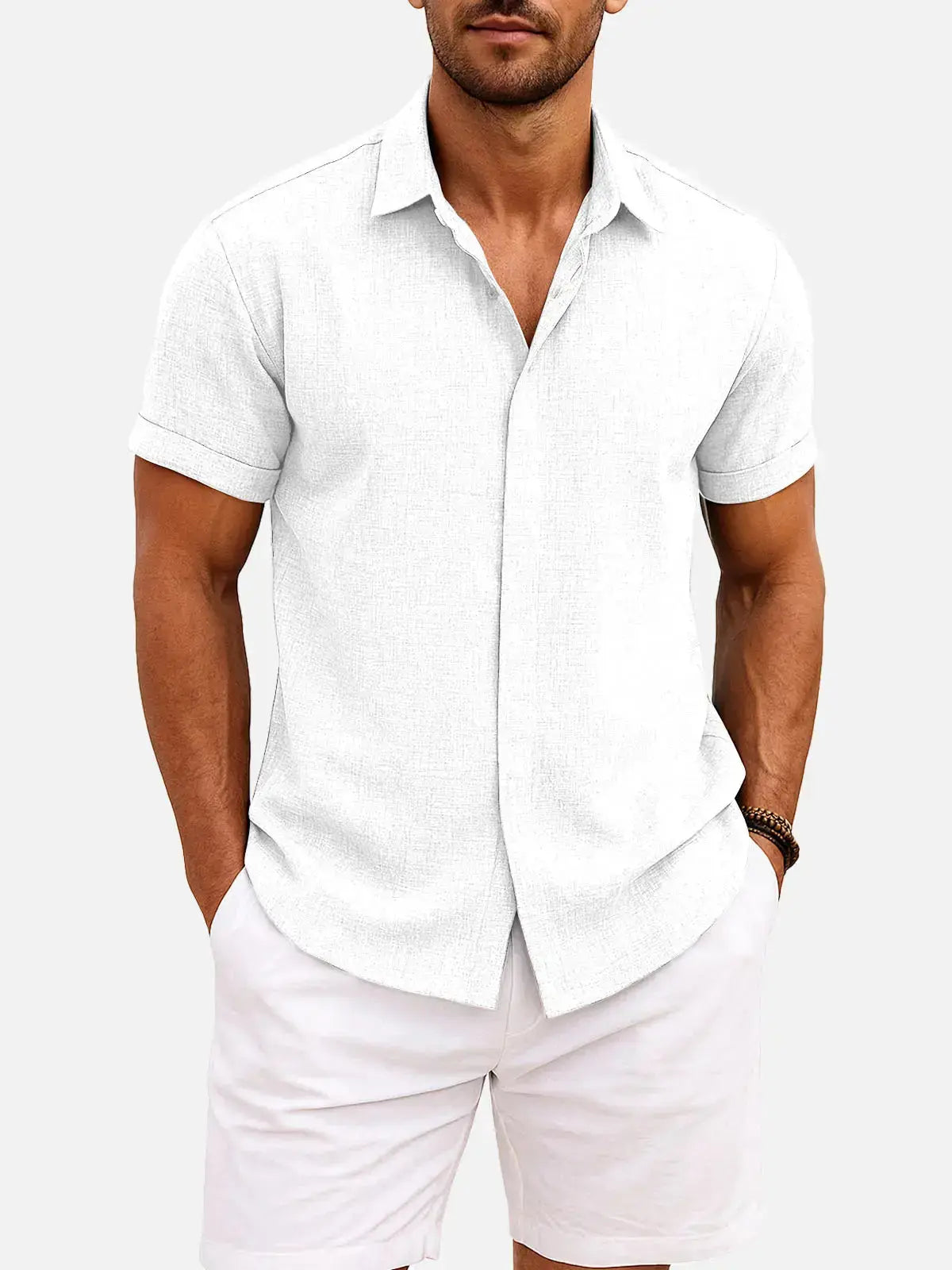 Walt -  Button-Down Short Sleeve Shirt | By Julian & Claire Toronto