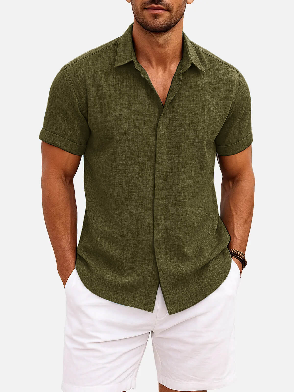 Walt -  Button-Down Short Sleeve Shirt | By Julian & Claire Toronto