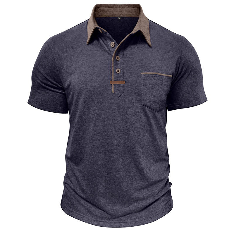 Chris - Classic Short Sleeve Polo Shirt | By Julian & Claire Toronto