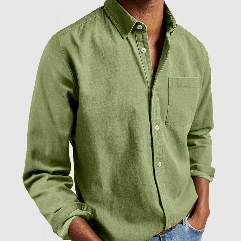 Frederick - Relaxed Button-Up Shirt | By Julian & Claire Toronto