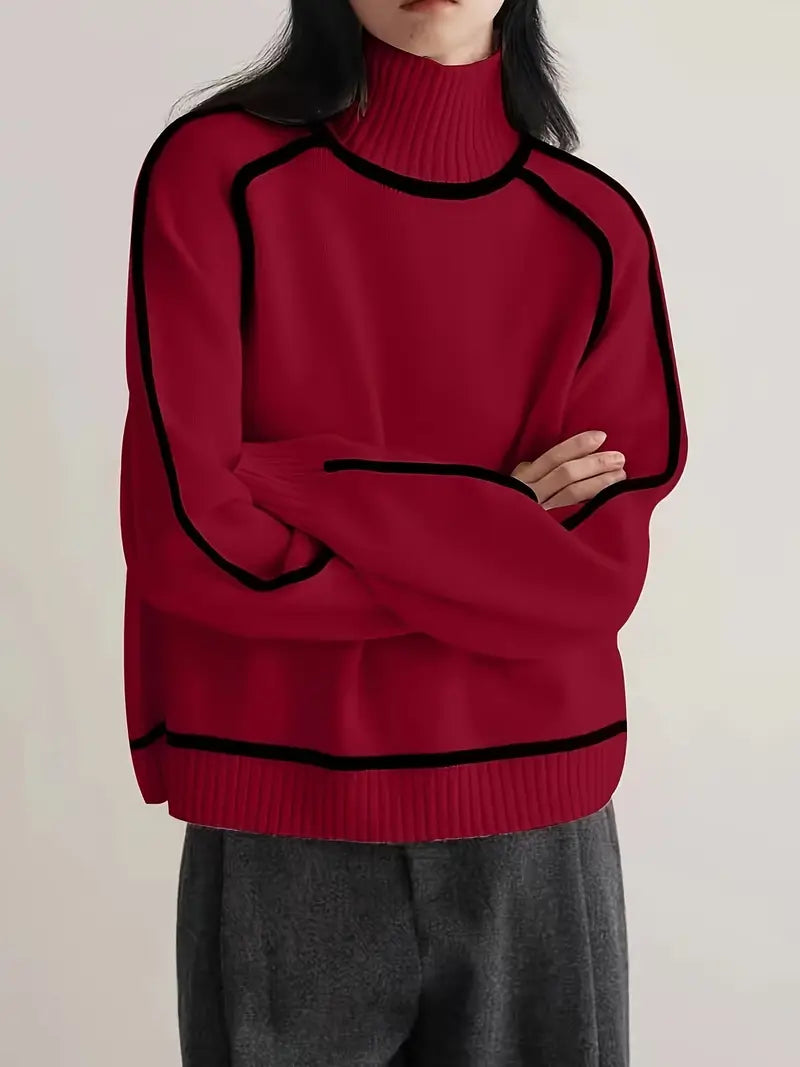 Chloe - Elegant Turtleneck Sweater | By Julian & Claire Toronto