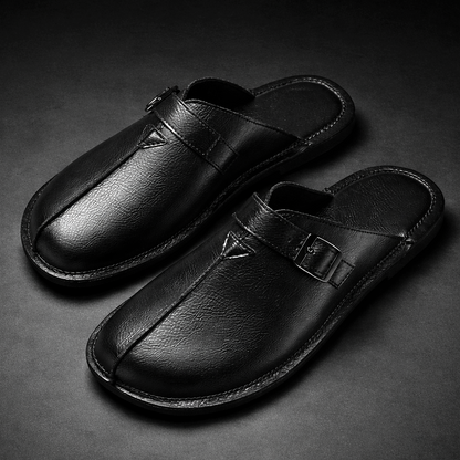 Ross - Classic Slip-On Comfort Mules | By Julian & Claire Toronto