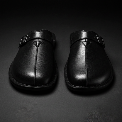 Ross - Classic Slip-On Comfort Mules | By Julian & Claire Toronto