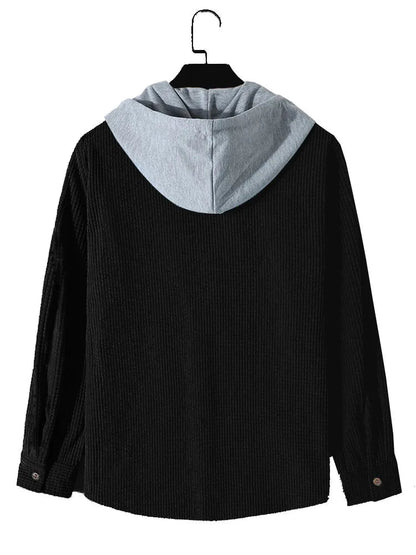 Mika - Relaxed Hooded Overshirt | By Julian & Claire Toronto