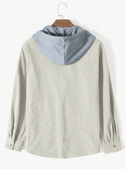 Mika - Relaxed Hooded Overshirt | By Julian & Claire Toronto