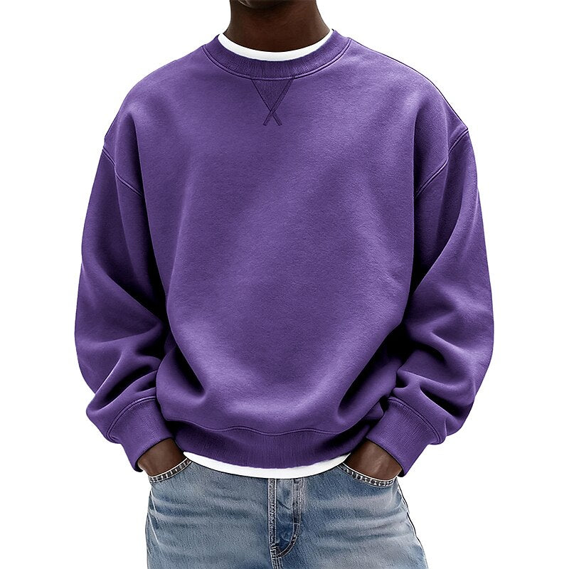 Bruce - Relaxed Crew Neck Sweatshirt | By Julian & Claire Toronto