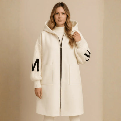 Ivy - Elegant Hooded Coatigan | By Julian & Claire Toronto