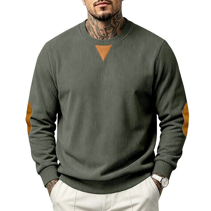Shane - Textured Everyday Sweatshirt | By Julian & Claire Toronto