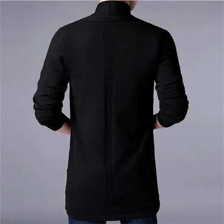 Cade - Classic Open Front Cardigan | By Julian & Claire Toronto