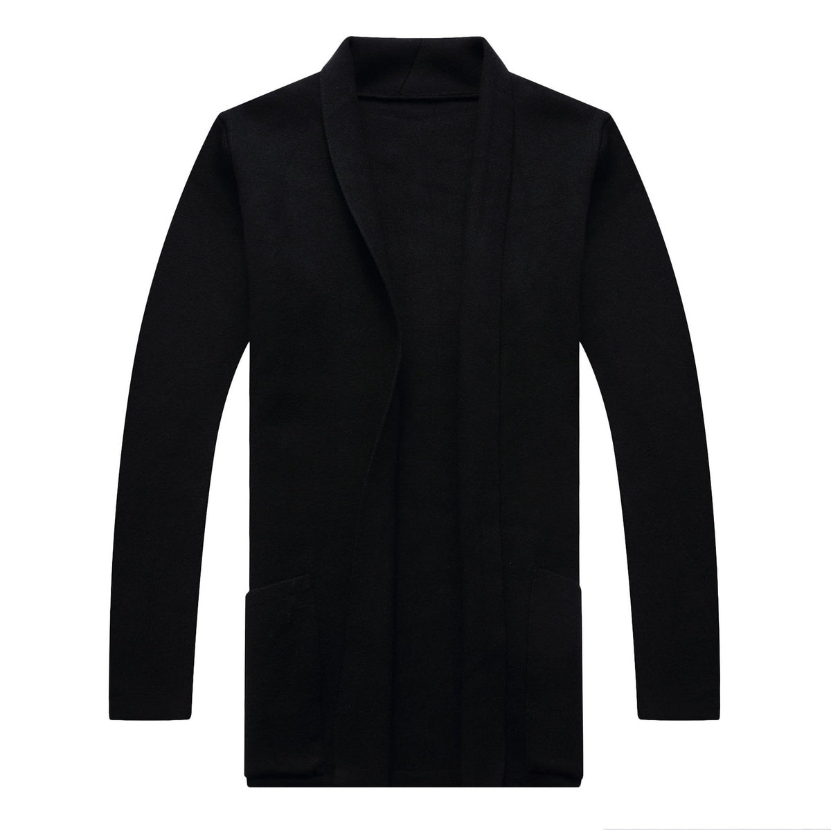 Cade - Classic Open Front Cardigan | By Julian & Claire Toronto