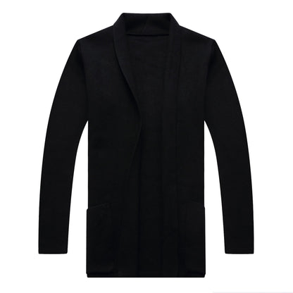 Cade - Classic Open Front Cardigan | By Julian & Claire Toronto