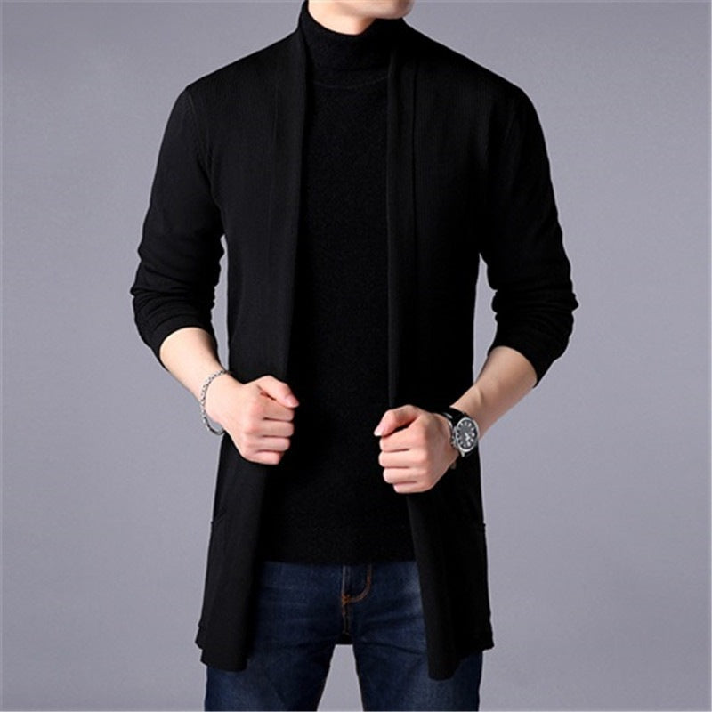 Cade - Classic Open Front Cardigan | By Julian & Claire Toronto