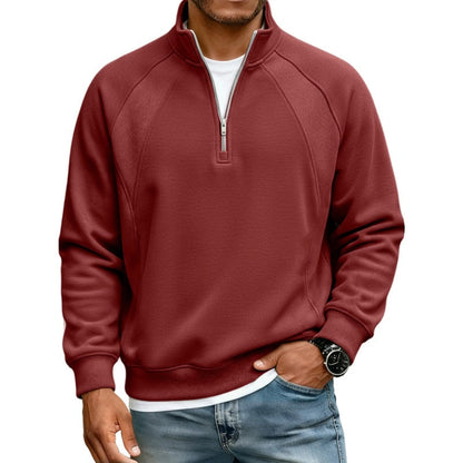 Cain - Classic Half-Zip Pullover | By Julian & Claire Toronto
