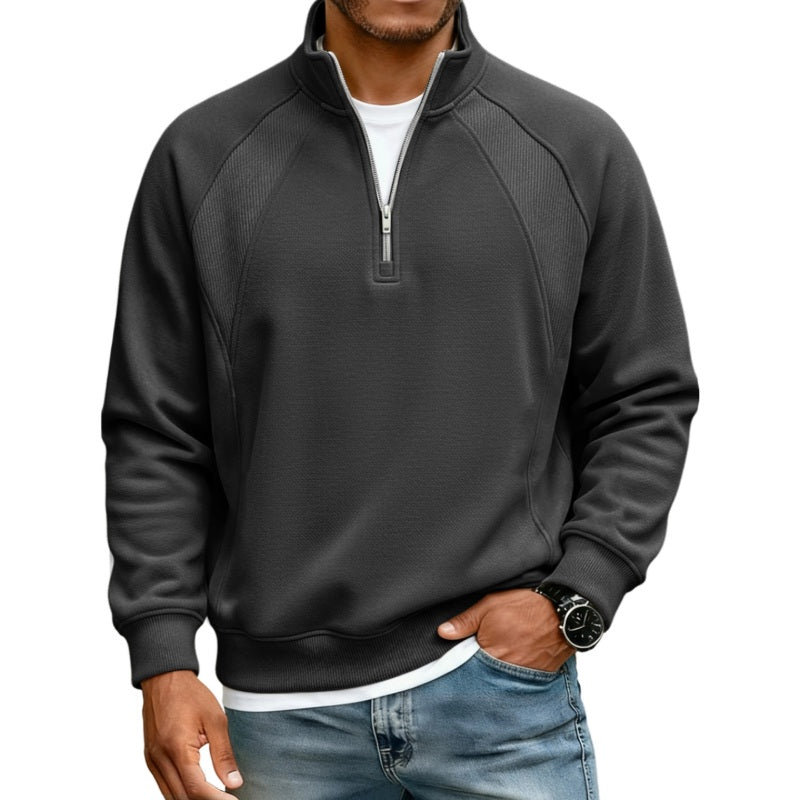Cain - Classic Half-Zip Pullover | By Julian & Claire Toronto