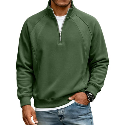 Cain - Classic Half-Zip Pullover | By Julian & Claire Toronto