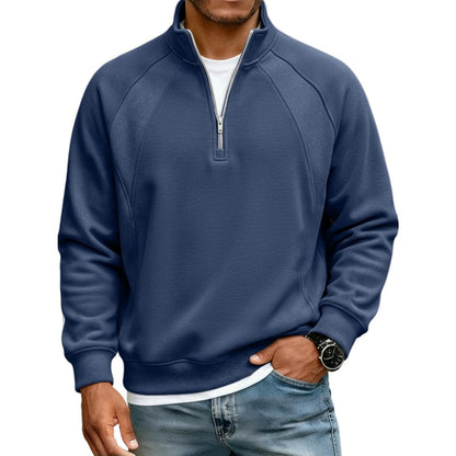 Cain - Classic Half-Zip Pullover | By Julian & Claire Toronto