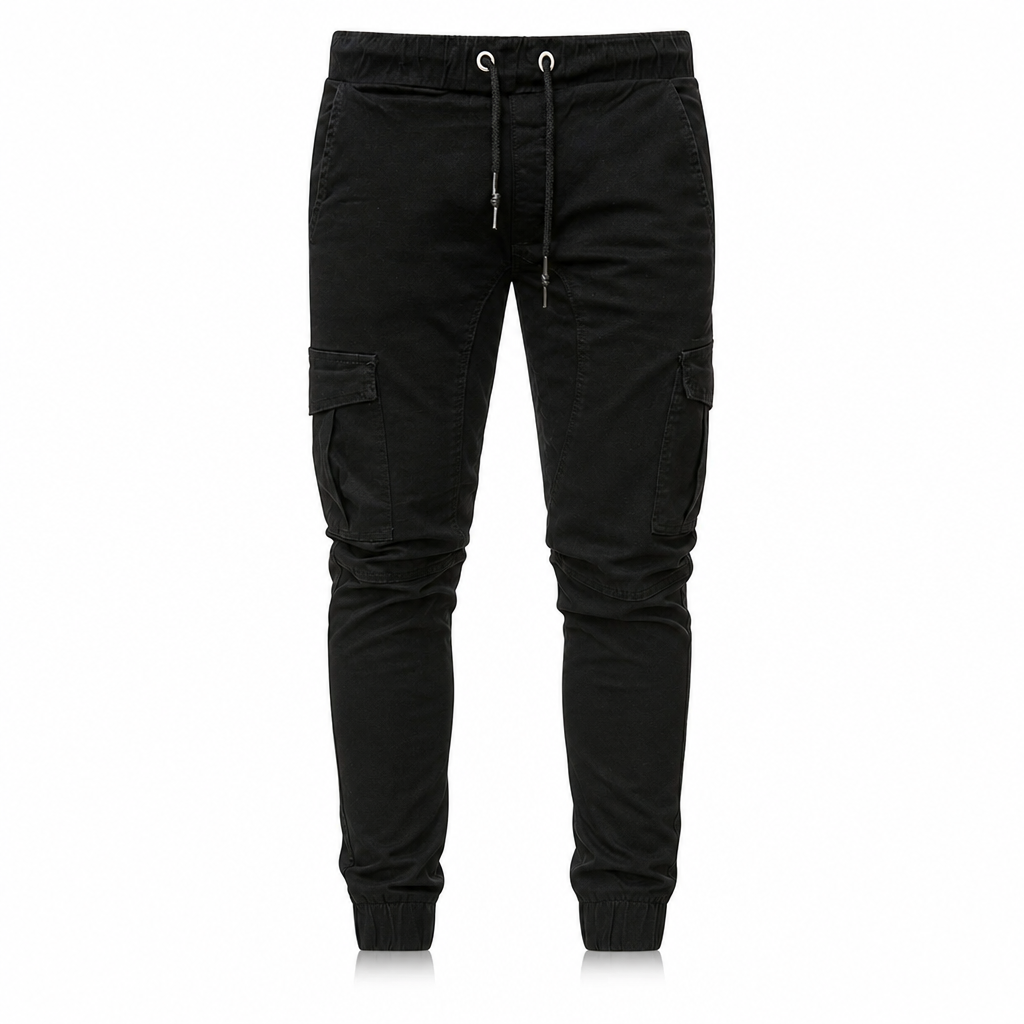 Bruno - Modern Slim Fit Cargo Joggers | By Julian & Claire Toronto