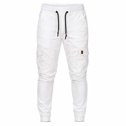 Bruno - Modern Slim Fit Cargo Joggers | By Julian & Claire Toronto