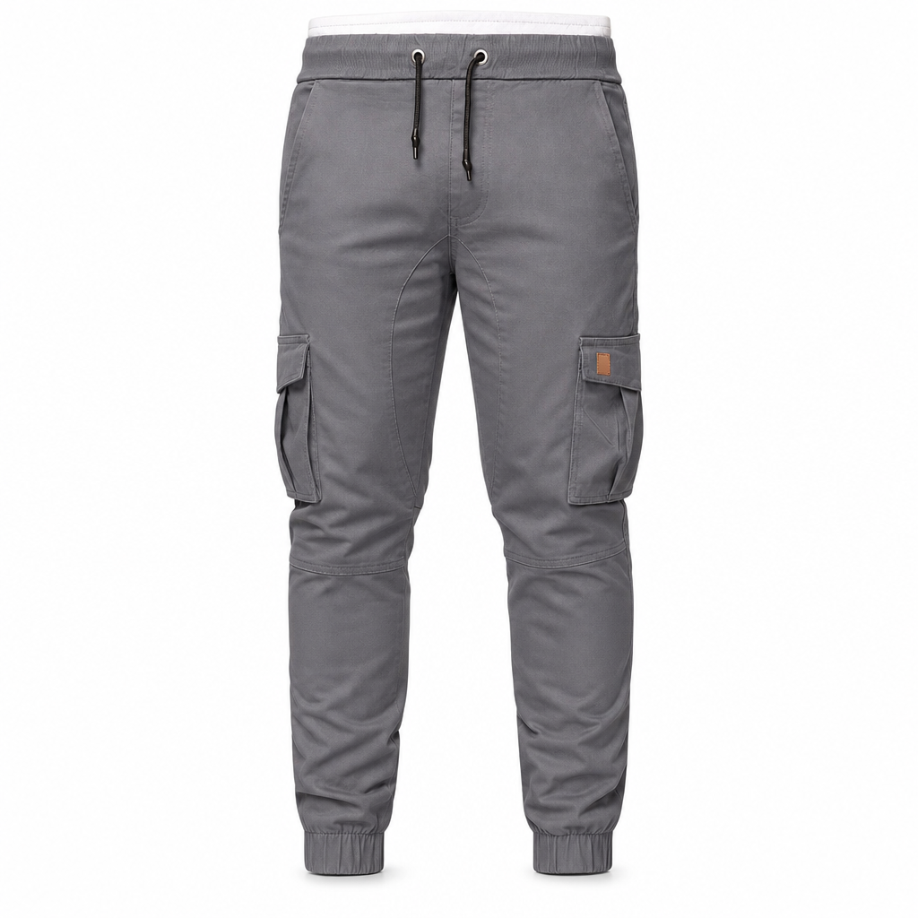 Bruno - Modern Slim Fit Cargo Joggers | By Julian & Claire Toronto