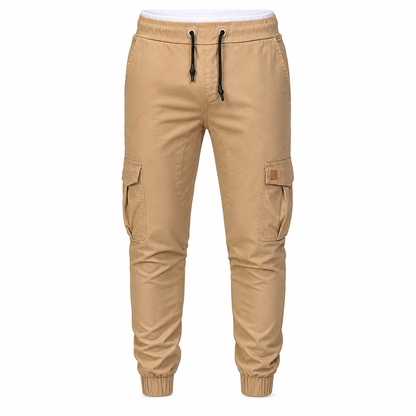 Bruno - Modern Slim Fit Cargo Joggers | By Julian & Claire Toronto