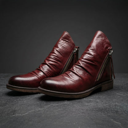 Alexander - Classic Urban Zip Boots | By Julian & Claire Toronto