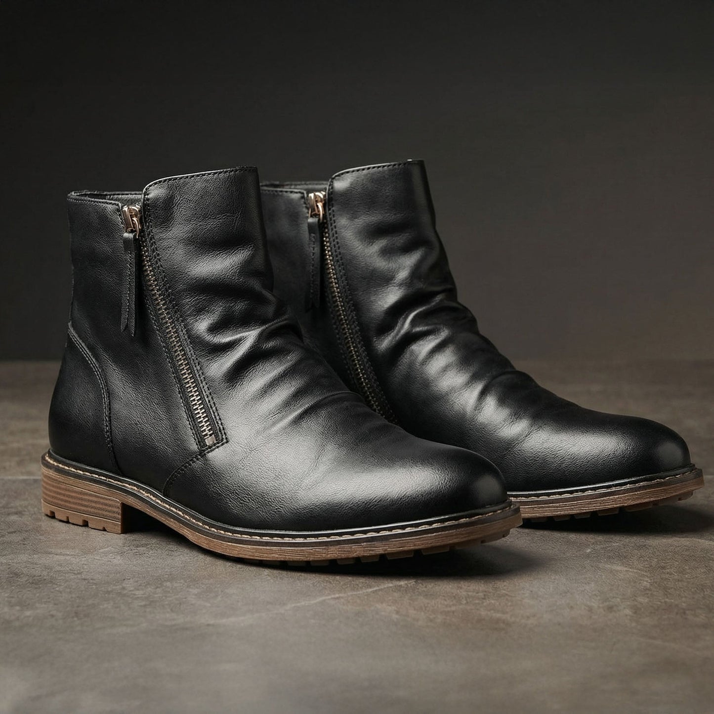 Alexander - Classic Urban Zip Boots | By Julian & Claire Toronto