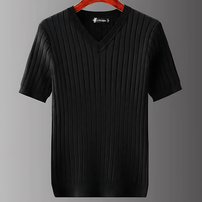 Dustin - Breathable Striped Everyday Shirt | By Julian & Claire Toronto