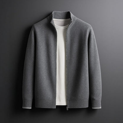 Benjamin - Zip Knit Cardigan | By Julian & Claire Toronto