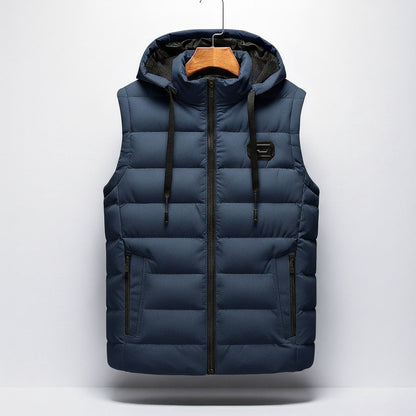 Danny - Padded Zip-Up Vest | By Julian & Claire Toronto